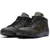 Ténis de skate One Star Retro Mid Tops unissexo verde camuflado