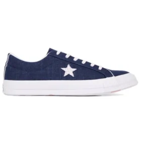 Tênis One Star Ox Canvas Azul/Branco