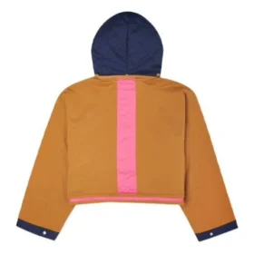 Vestido com capuz conversível Tamanhos asiáticos “Navy Tan”