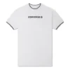 Vestido T-shirt com logótipo “Branco”