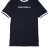 Vestido T-shirt com logótipo “Preto”